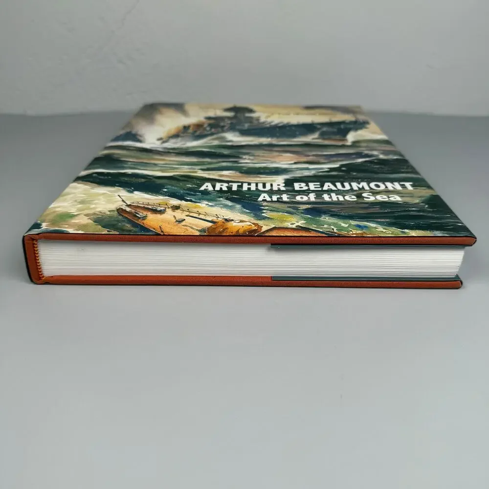 Arthur Beaumont Art of the Sea Naval History Hardcover Book DJ 2016